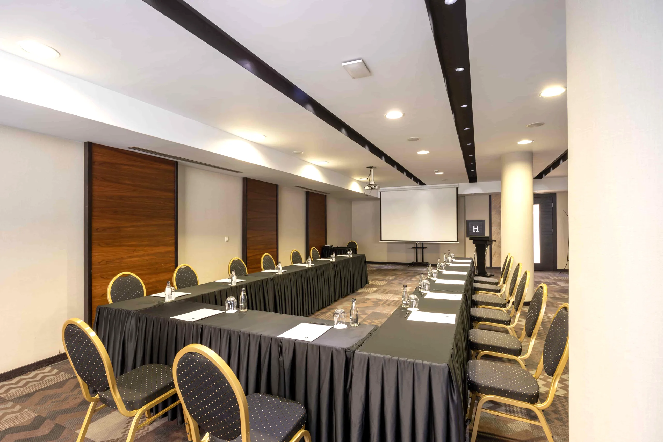 A fitting venue for business
